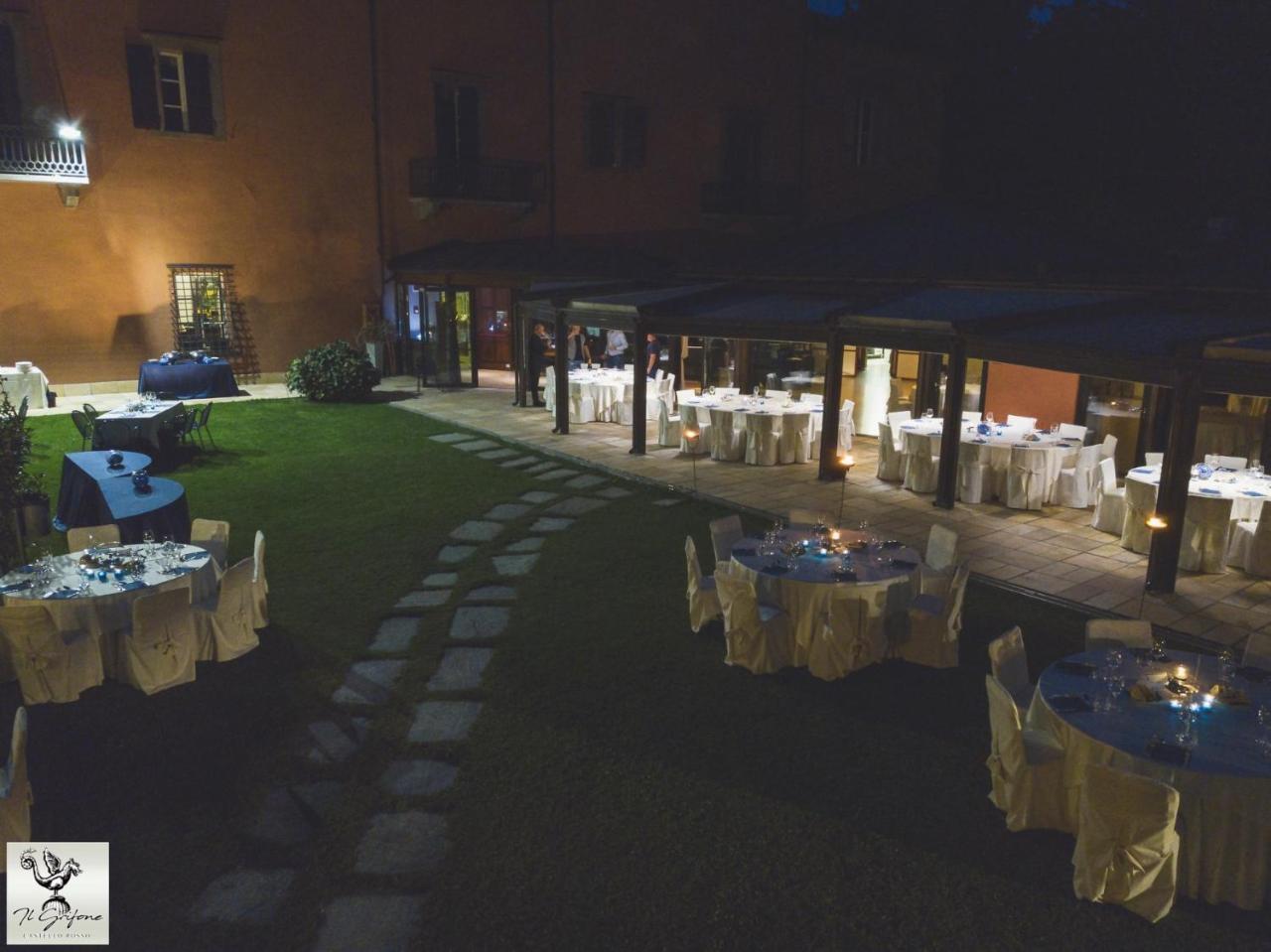 Castello Rosso Hotel Costigliole Saluzzo Ngoại thất bức ảnh