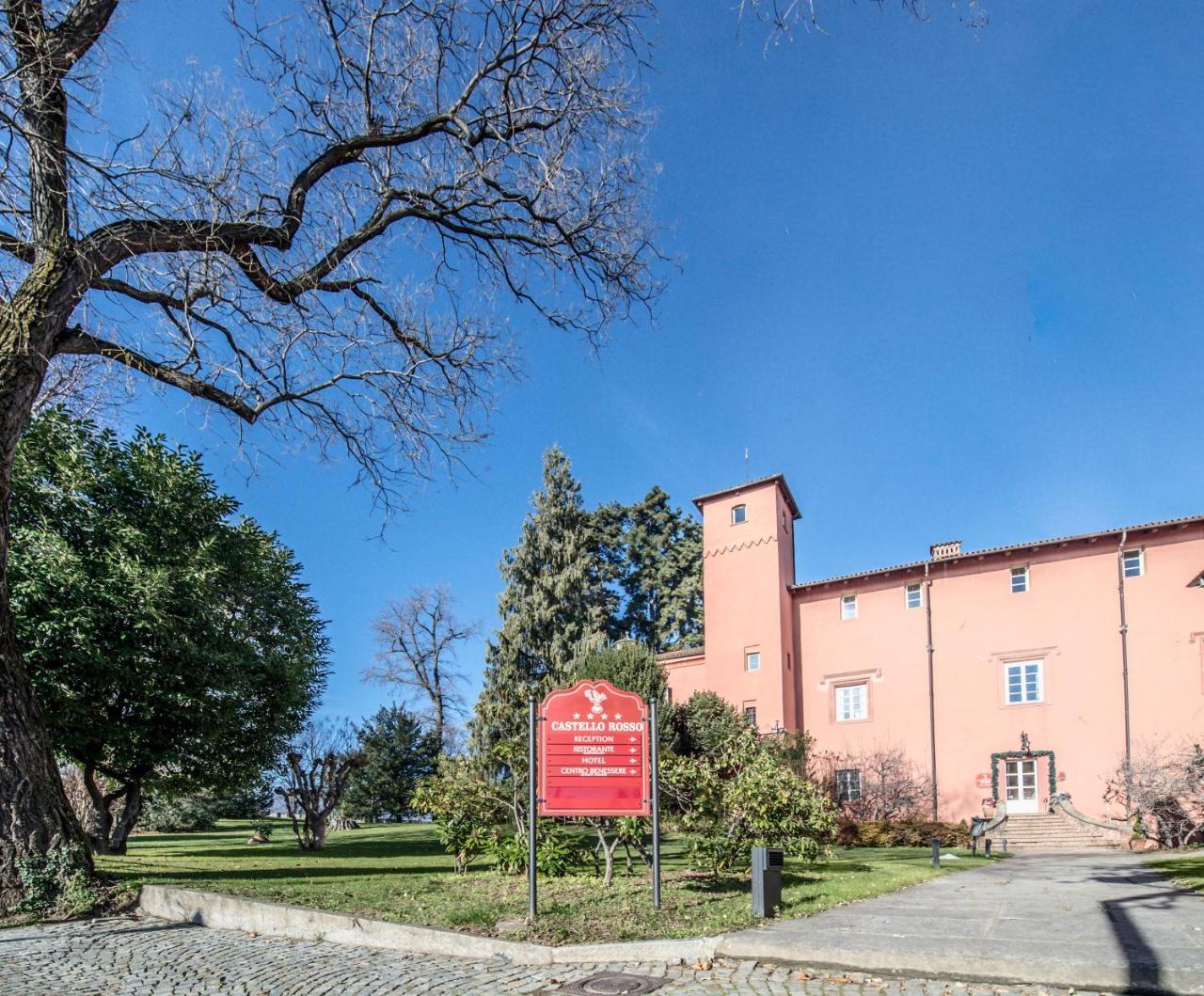 Castello Rosso Hotel Costigliole Saluzzo Ngoại thất bức ảnh